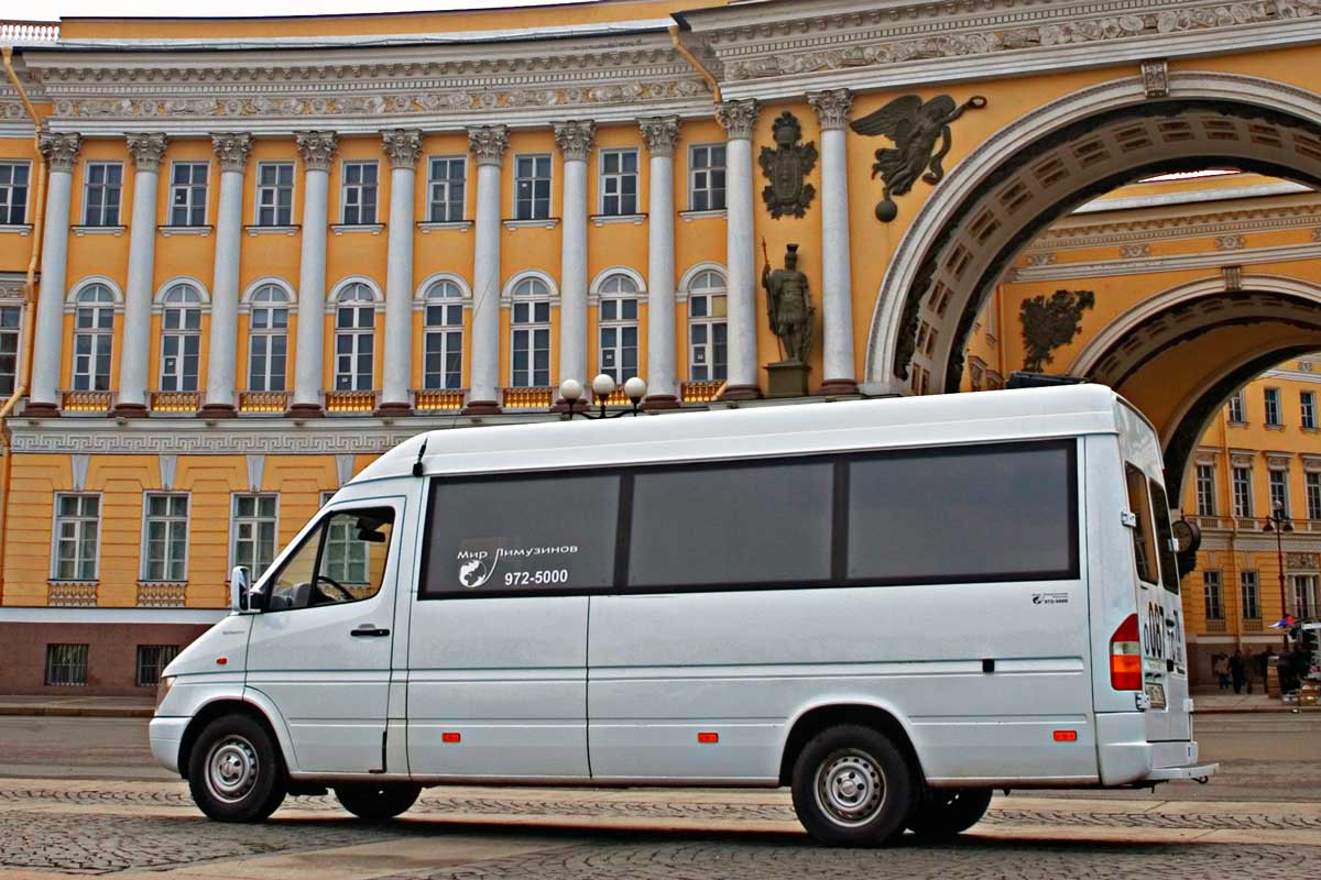 Аренда и прокат автобусов в Санкт-Петербурге, заказать в аренду автобус на  свадьбу по цене от 1500 руб/час | Мир Лимузинов